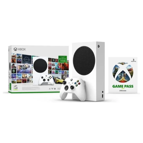 Console Xbox Series S – Starter Pack – 512Go – 3 mois de Game Pass Ultimate inclus