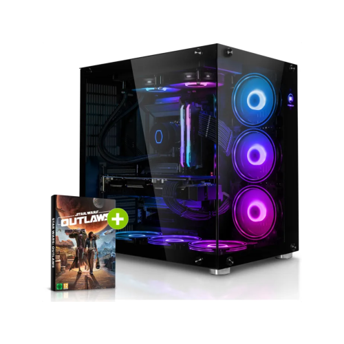 Megaport PC Gamer fixe AMD Ryzen 9 5900X – GeForce RTX4070Super 12Go – 32Go DDR4 – 1000Go M.2 SSD – Windows 11 – 1212-FR