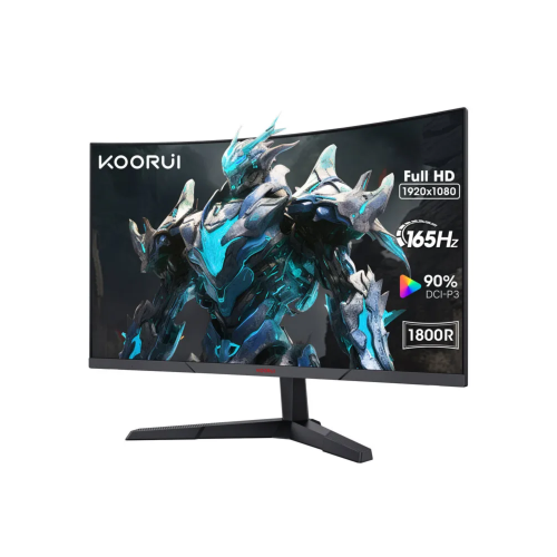 Ecran PC Gaming Incurvé – KOORUI 27E6CA – 27″ FHD – Dalle VA 1800R- 165 Hz – 6 ms – 2xHDMI 1.4,1xDisplayPort