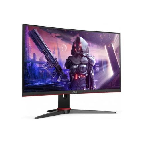 Ecran PC Gamer incurvé – AOC C24G2AE/BK – 23,6″ FHD – Dalle VA – 1ms – 165Hz – HDMI / VGA / DisplayPort – FreeSync Premium