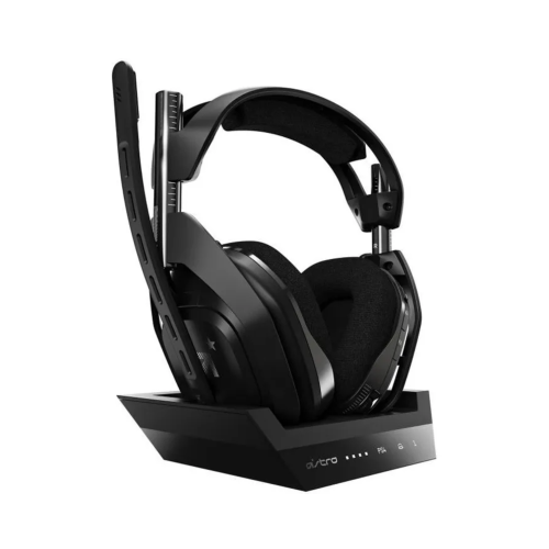 Casque Gamer – Sans fil – Logitech G – A50 – PS5, PS4, PC, MAC – Noir/Argent