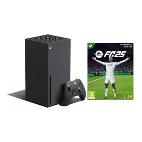 Console Xbox Series X 1To Noir + EA SPORTS FC 25 XBSX – Jeu Xbox Series X