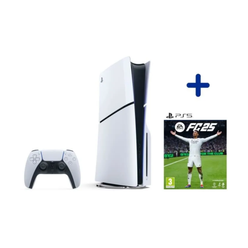 Pack PS5 Standard : Console PS5 (Modèle Slim) + EA FC25