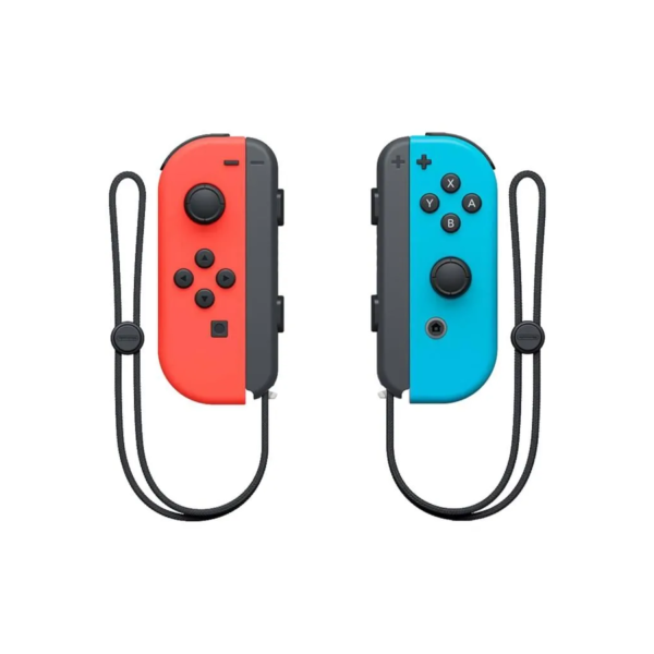 Console Nintendo Switch – Modèle OLED • Bleu Néon & Rouge Néon + Super Mario Party Jamboree (Code) + 3 mois d’abonnement NSO (Code) – Image 5