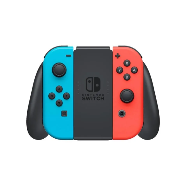 Console Nintendo Switch – Modèle OLED • Bleu Néon & Rouge Néon + Super Mario Party Jamboree (Code) + 3 mois d’abonnement NSO (Code) – Image 6